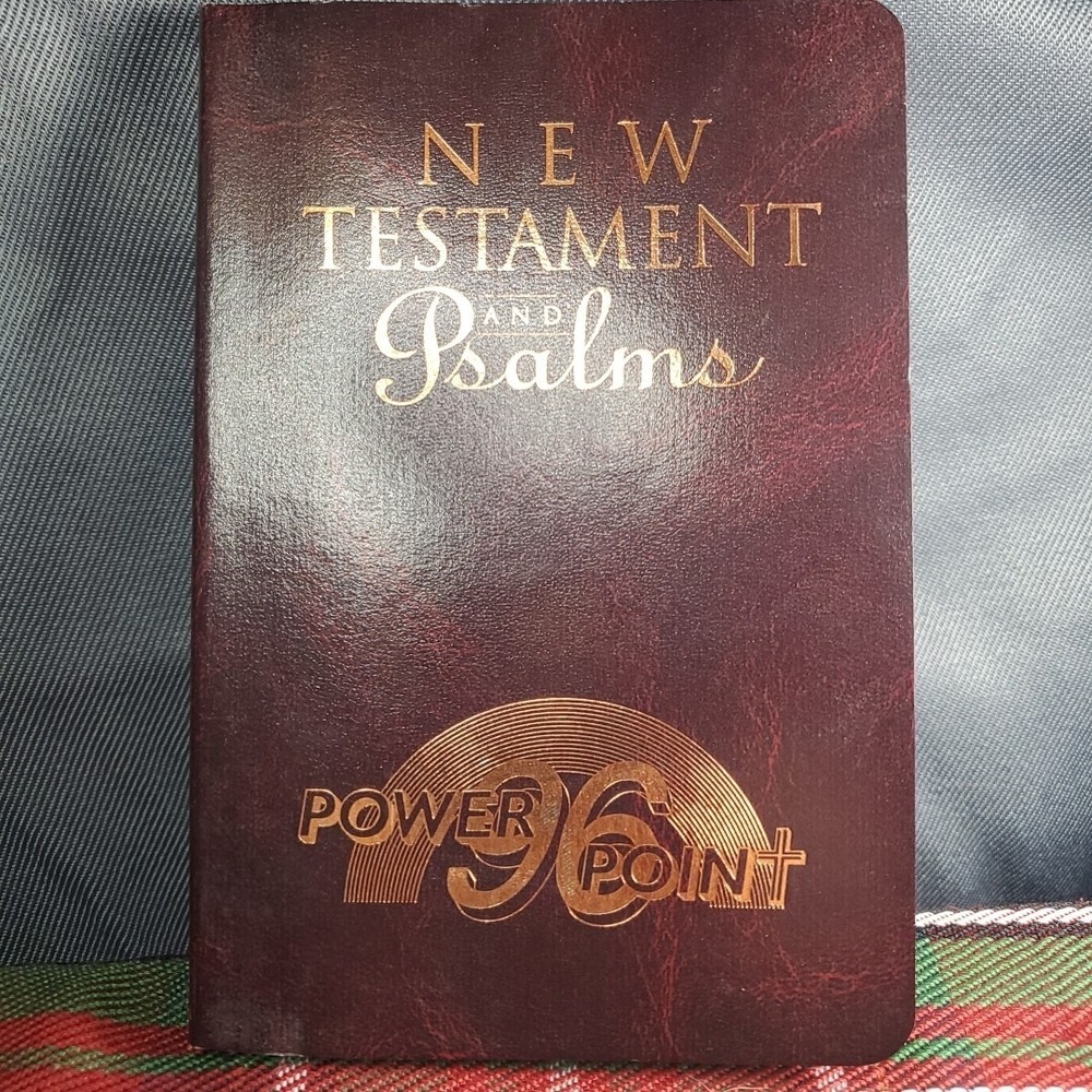 International Bible Society Pocket New Testament Psalms NIV Burgundy 1996